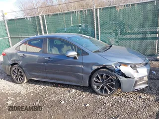 2020 Toyota Corolla SE with VIN JTDS4RCE1LJ026713, listed as a IAAI auction lot 41709761 with 89,574 mi miles and . Bid and sale history available at DreamBid. Image 6.