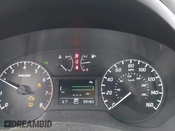 2017 Nissan Sentra SV with VIN 3N1AB7AP0HY249275, listed as a IAAI auction lot 42397471 with 99,483 mi miles and . Bid and sale history available at DreamBid. Image 7.