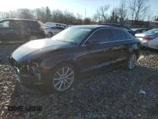 2015 Audi A3 2.0T Premium Plus with VIN WAUEFGFF7F1076792, listed as a Copart auction lot 37196914 with 129,162 mi miles. Bid and sale history available at carsss.com. Image 1.