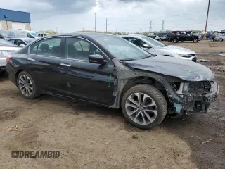 2015 Honda Accord Sport with VIN 1HGCR2F51FA261739, listed as a Copart auction lot 55452675 with 217,600 mi miles and Clean Title. Bid and sale history available at DreamBid. Image 4.