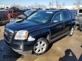 2017 GMC Terrain SLE with VIN 2GKALNEK6H6334138, listed as a Copart auction lot 43264814 with 103,509 mi miles and Salvage Title. Bid and sale history available at carsss.com. Image 1.