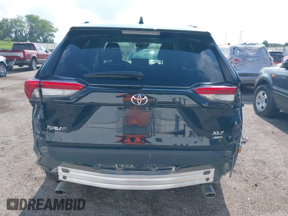 2025 Toyota RAV4 XLE Premium with VIN 2T3A1RFV1SW517279, listed as a IAAI auction lot 42363491 with 8,848 mi miles and . Bid and sale history available at DreamBid. Image 17.
