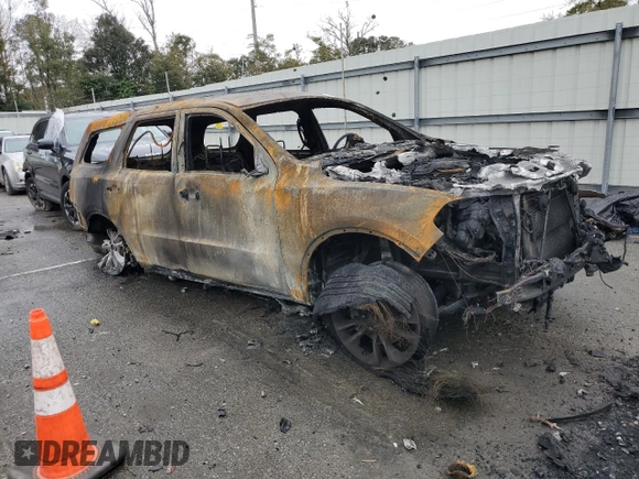2019 Dodge Durango GT Plus with VIN 1C4RDHDG8KC650486, listed as a Copart auction lot 48074035 with Not Provided miles and Non Repairable. Bid and sale history available at carsss.com. Image 4.