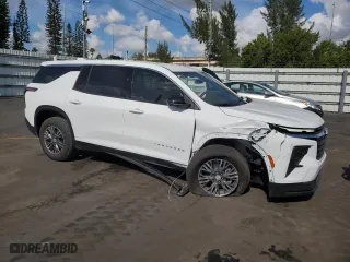 2024 Chevrolet Traverse FWD LS with VIN 1GNEREKS1RJ184452, listed as a Copart auction lot 86651994 with 2,677 mi miles and Salvage Title. Bid and sale history available at carsss.com. Image 4.