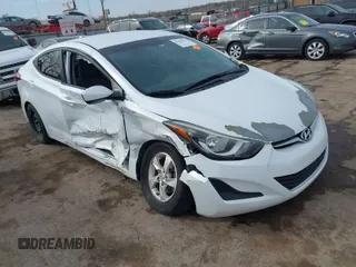 2015 Hyundai Elantra SE z VIN 5NPDH4AE4FH591540, wystawiony jako IAAI lot #41822435 z przebiegiem 83 083 mil mil oraz . Historia ofert i sprzedaży dostępna na DreamBid. Obrazek 1.