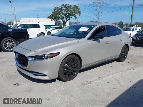 2023 Mazda 3 Premium Plus with VIN 3MZBPBEY3PM385377, listed as a IAAI auction lot 41478593 with 10,924 mi miles and . Bid and sale history available at DreamBid. Image 2.