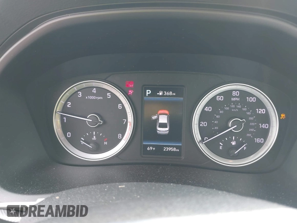 2018 Hyundai Sonata SEL with VIN 5NPE34AF7JH641934, listed as a IAAI auction lot 41879824 with 23,958 mi miles and . Bid and sale history available at DreamBid. Image 7.