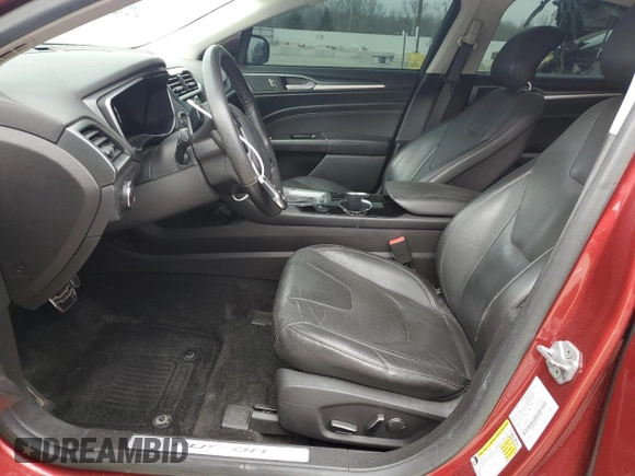 2014 Ford Fusion Titanium with VIN 3FA6P0K9XER183700, listed as a Copart auction lot 51161405 with 72,669 mi miles and Non Repairable. Bid and sale history available at carsss.com. Image 7.
