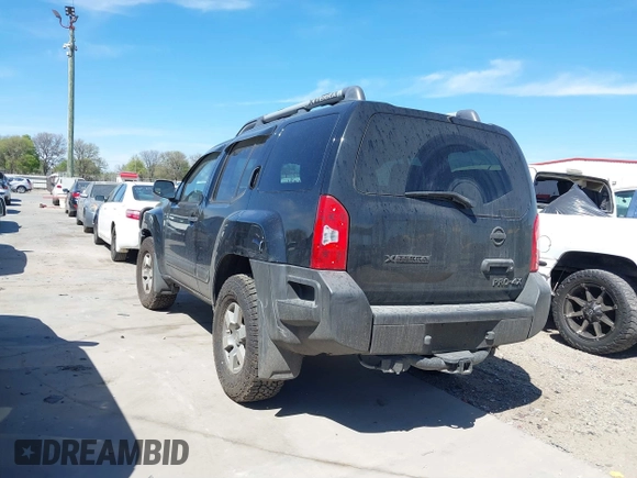 2012 Nissan Xterra S with VIN 5N1AN0NW3CC505628, listed as a IAAI auction lot 41818179 with 143,907 mi miles and . Bid and sale history available at DreamBid. Image 3.