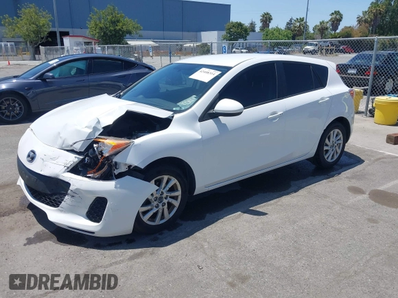 2013 Mazda 3 i Touring with VIN JM1BL1LP5D1765199, listed as a IAAI auction lot 42408314 with 137,720 mi miles and . Bid and sale history available at DreamBid. Image 2.