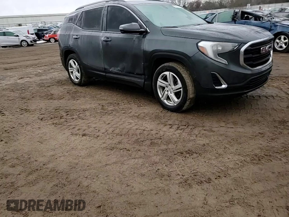 2019 GMC Terrain SLE with VIN 3GKALTEX8KL307929, listed as a Copart auction lot 45675225 with 104,694 mi miles and Clean title. Bid and sale history available at DreamBid. Image 12.