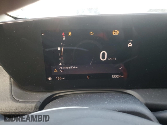 2024 Buick Encore GX Preferred with VIN KL4AMCSLXRB008491, listed as a Copart auction lot 42607855 with 15,524 mi miles and Salvage title. Bid and sale history available at DreamBid. Image 9.