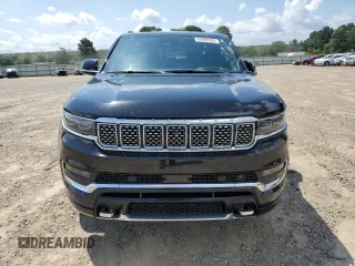 2022 Jeep Grand Wagoneer Series II z VIN 1C4SJVFJ5NS194152, wystawiony jako Copart lot #64996304 z przebiegiem Nie podano mil oraz Szkoda całkowita • Salvage title. Historia ofert i sprzedaży dostępna na DreamBid. Obrazek 5.