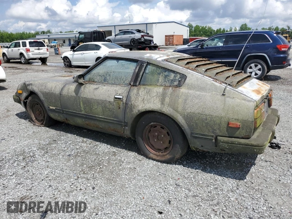 1981 Datsun 280ZX z VIN JN1HZ04SDBX265650, wystawiony jako Copart lot #56589245 z przebiegiem 147 572 mil mil oraz Nie do naprawy • Non repairable. Historia ofert i sprzedaży dostępna na DreamBid. Obrazek 2.