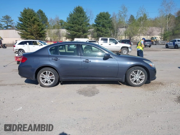 2011 Infiniti G37 x with VIN JN1CV6ARXBM354640, listed as a IAAI auction lot 42149111 with 107,520 mi miles. Bid and sale history available at carsss.com. Image 13.
