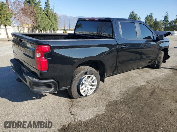 2024 Chevrolet Silverado 1500 RST with VIN 2GCPADED0R1135690, listed as a Copart auction lot 44955675 with 12,150 mi miles and Salvage Title. Bid and sale history available at carsss.com. Image 3.