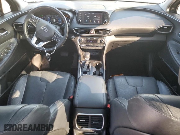 2019 Hyundai Santa Fe Limited with VIN 5NMS53AD3KH075579, listed as a Copart auction lot 46757675 with 78,551 mi miles and Salvage Title. Bid and sale history available at carsss.com. Image 8.