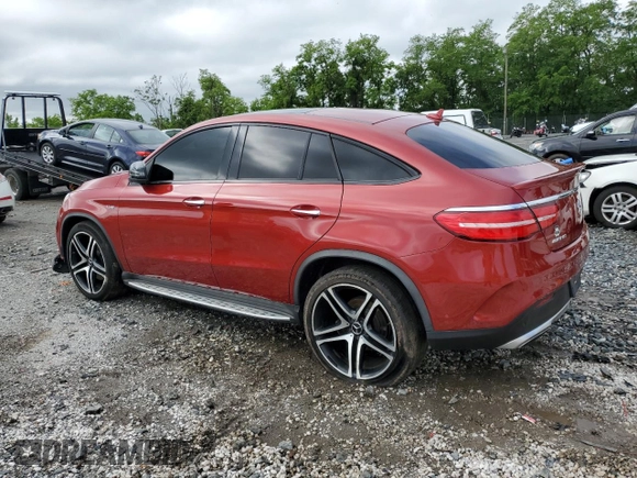 2017 Mercedes-Benz GLE 43 AMG z VIN 4JGED6EB6HA073186, wystawiony jako Copart lot #58568595 z przebiegiem 145 012 mil mil oraz Szkoda całkowita • Salvage title. Historia ofert i sprzedaży dostępna na DreamBid. Obrazek 2.