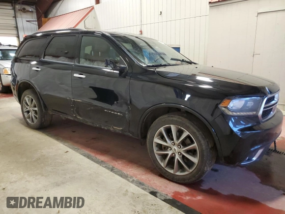 2019 Dodge Durango Citadel with VIN 1C4RDJEGXKC559578, listed as a Copart auction lot 81967673 with 116,501 mi miles and . Bid and sale history available at DreamBid. Image 4.