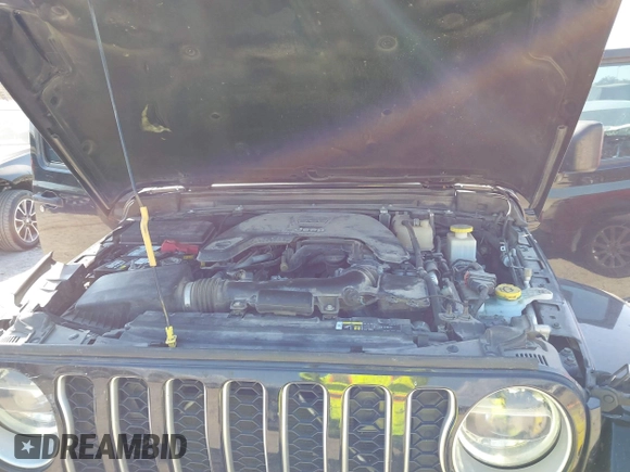 2020 Jeep Gladiator Overland with VIN 1C6HJTFG2LL149056, listed as a IAAI auction lot 41524168 with 113,503 mi miles and . Bid and sale history available at DreamBid. Image 10.