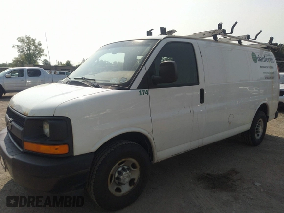 2017 Chevrolet Express Cargo with VIN 1GCWGAFF9H1172928, listed as a IAAI auction lot 42406058 with 190,885 mi miles and . Bid and sale history available at DreamBid. Image 19.