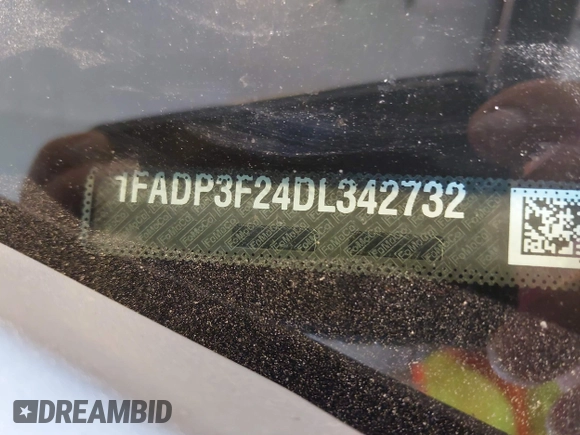 2013 Ford Focus SE с VIN 1FADP3F24DL342732, выставлен на аукционе IAAI как лот 42754169 с пробегом 157 117 миль миль и . История ставок и продаж доступна на DreamBid. Изображение 9.