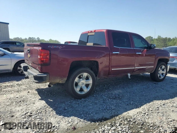 2015 Chevrolet Silverado 1500 LTZ with VIN 3GCUKSEC2FG151887, listed as a Copart auction lot 52625675 with 166,286 mi miles and Salvage Title. Bid and sale history available at carsss.com. Image 3.