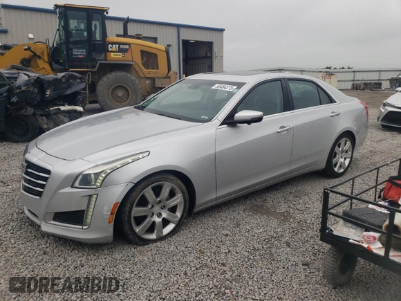 2016 Cadillac CTS Luxury Collection RWD with VIN 1G6AR5SX6G0197237, listed as a Copart auction lot 56484275 with 127,761 mi miles and Salvage title. Bid and sale history available at DreamBid. Image 1.