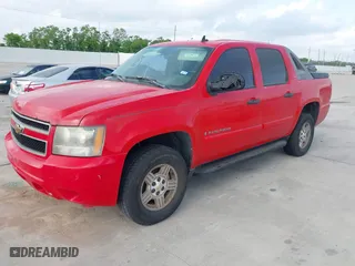 2007 Chevrolet Avalanche LTZ with VIN 3GNEC12J87G269109, listed as a IAAI auction lot 42058289 with 139,518 mi miles. Bid and sale history available at carsss.com. Image 2.