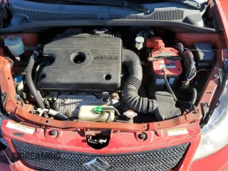 2007 Suzuki SX4 with VIN JS2YB413X75109453, listed as a Copart auction lot 42185675 with 84,548 mi miles and Salvage Title. Bid and sale history available at carsss.com. Image 12.