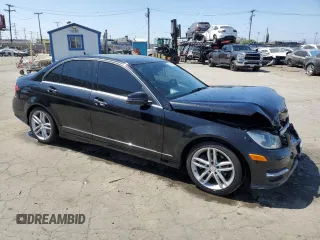 2013 Mercedes-Benz C 250 Sport with VIN WDDGF4HB1DA879444, listed as a Copart auction lot 58030695 with 114,789 mi miles and Salvage title. Bid and sale history available at DreamBid. Image 4.