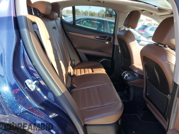 2019 Alfa Romeo Stelvio Ti with VIN ZASPAKBN6K7C44172, listed as a Copart auction lot 43384485 with Not provided miles and Salvage title. Bid and sale history available at DreamBid. Image 11.