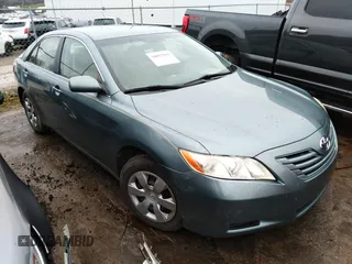 2009 Toyota Camry with VIN 4T1BE46K19U907741, listed as a IAAI auction lot 34957219 with 97,962 mi miles. Bid and sale history available at carsss.com. Image 1.