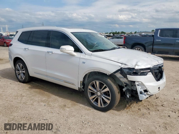 2020 Cadillac XT6 FWD Premium Luxury z VIN 1GYKPCRS9LZ107178, wystawiony jako Copart lot #58789335 z przebiegiem 154 428 mil mil oraz Nie do naprawy. Historia ofert i sprzedaży dostępna na DreamBid. Obrazek 4.