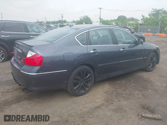 2008 Infiniti M with VIN JNKAY01F98M650156, listed as a IAAI auction lot 42688920 with 132,176 mi miles and . Bid and sale history available at DreamBid. Image 4.
