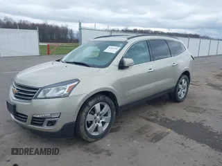2015 Chevrolet Traverse LTZ z VIN 1GNKRJKD6FJ237851, wystawiony jako IAAI lot #41847524 z przebiegiem 84 809 mil mil oraz . Historia ofert i sprzedaży dostępna na DreamBid. Obrazek 17.