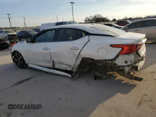 2018 Nissan Maxima S with VIN 1N4AA6AP3JC395054, listed as a Copart auction lot 47138095 with 132,069 mi miles and Salvage Title. Bid and sale history available at DreamBid. Image 2.