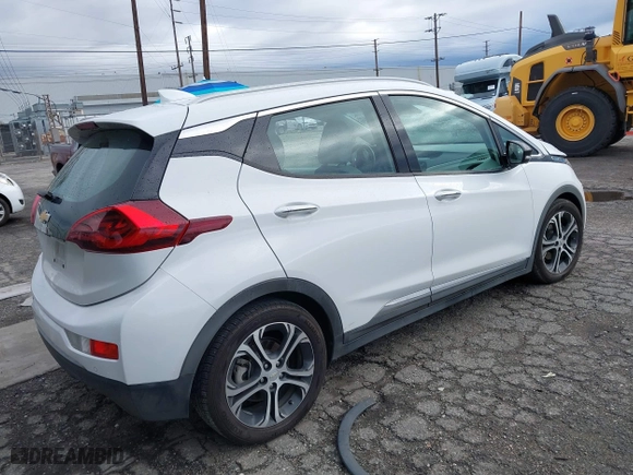 2017 Chevrolet Bolt EV Premier with VIN 1G1FX6S02H4134494, listed as a IAAI auction lot 41761891 with 123,033 mi miles. Bid and sale history available at carsss.com. Image 4.
