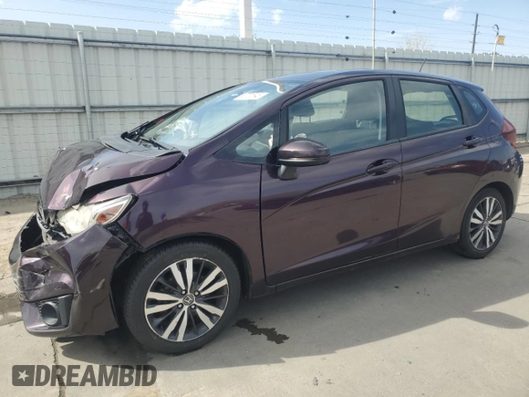 2016 Honda Fit EX with VIN JHMGK5H78GX042990, listed as a Copart auction lot 52701545 with 62,046 mi miles and Salvage Title. Bid and sale history available at DreamBid. Image 1.