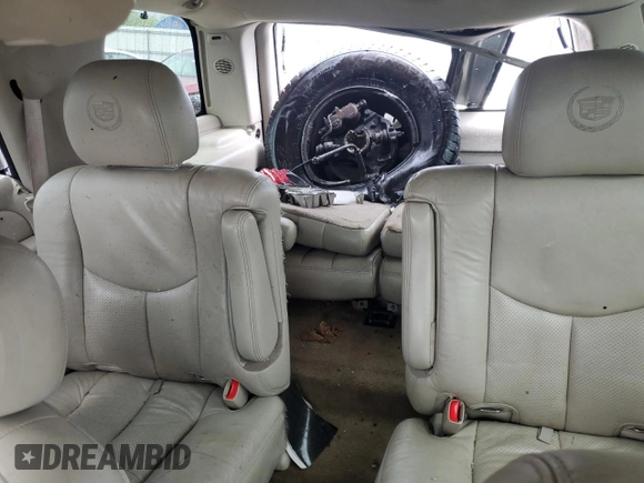 2005 Cadillac Escalade z VIN 1GYEK63N95R206182, wystawiony jako Copart lot #53467185 z przebiegiem Nie podano mil oraz Nie do naprawy • Non repairable. Historia ofert i sprzedaży dostępna na DreamBid. Obrazek 10.