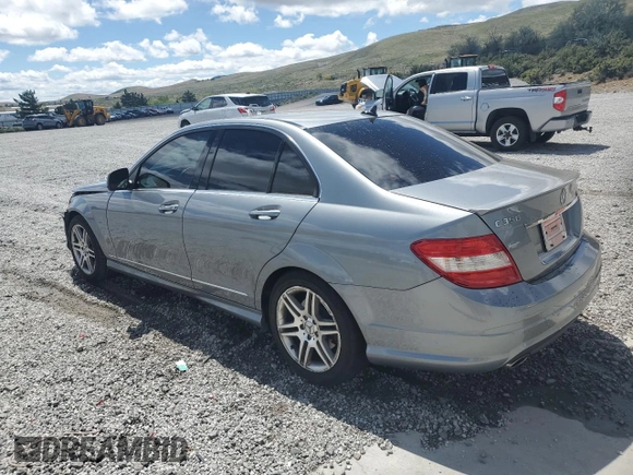2008 Mercedes-Benz C 350 Sport with VIN WDDGF56X88F066440, listed as a Copart auction lot 57126625 with 99,033 mi miles and Salvage title. Bid and sale history available at DreamBid. Image 2.
