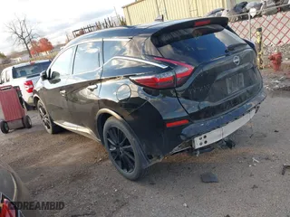 2023 Nissan Murano SV with VIN 5N1AZ2BS6PC142622, listed as a IAAI auction lot 40769002 with 24,053 mi miles. Bid and sale history available at carsss.com. Image 3.