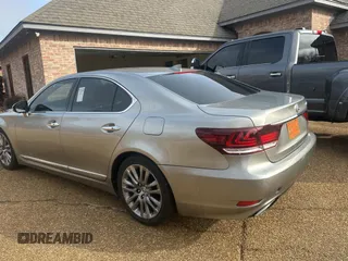 2017 Lexus LS with VIN JTHBL5EFXH5144470, listed as a Copart auction lot 43343595 with 79,277 mi miles and Clean Title. Bid and sale history available at carsss.com. Image 3.