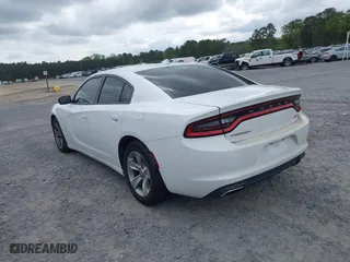 2017 Dodge Charger SXT with VIN 2C3CDXHGXHH524859, listed as a IAAI auction lot 41951588 with 97,872 mi miles. Bid and sale history available at carsss.com. Image 3.
