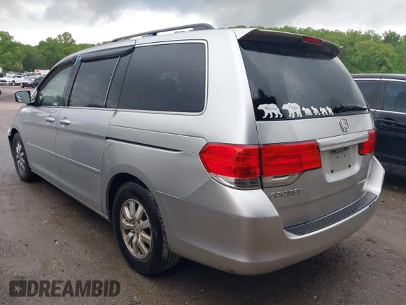 2010 Honda Odyssey EX with VIN 5FNRL3H48AB017784, listed as a IAAI auction lot 42096852 with 126,138 mi miles. Bid and sale history available at carsss.com. Image 3.