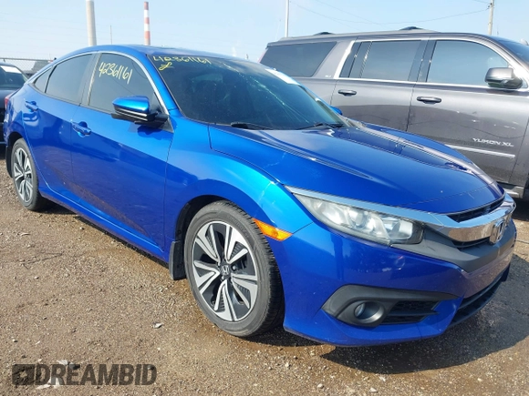 2016 Honda Civic EX-L with VIN 19XFC1F7XGE019863, listed as a IAAI auction lot 42361161 with 118,907 mi miles and . Bid and sale history available at DreamBid. Image 6.