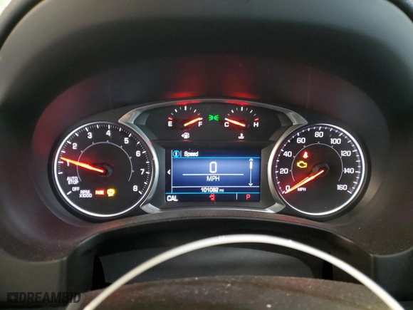 2019 GMC Terrain SLE with VIN 3GKALMEVXKL197406, listed as a Copart auction lot 45837975 with 101,082 mi miles and Salvage Title. Bid and sale history available at carsss.com. Image 9.