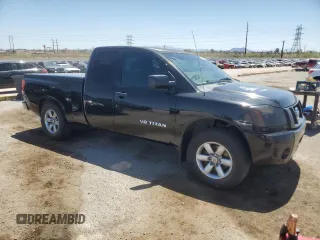 2011 Nissan Titan S with VIN 1N6AA0CH5BN309095, listed as a Copart auction lot 61105235 with 373,105 mi miles and Clean title. Bid and sale history available at DreamBid. Image 4.