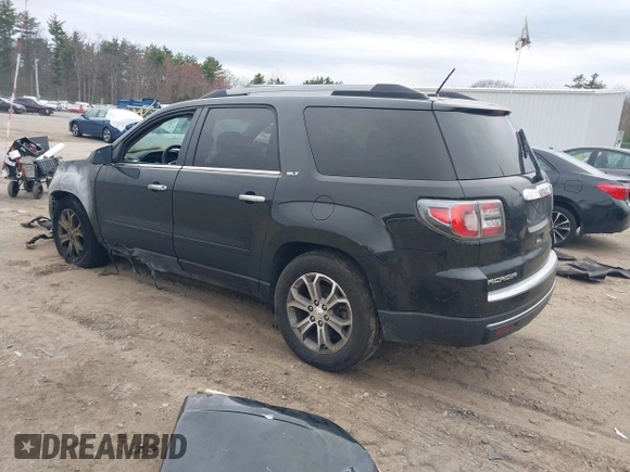 2014 GMC Acadia SLT z VIN 1GKKVRKD4EJ339025, wystawiony jako IAAI lot #42093548 z przebiegiem Nie podano mil oraz . Historia ofert i sprzedaży dostępna na DreamBid. Obrazek 3.