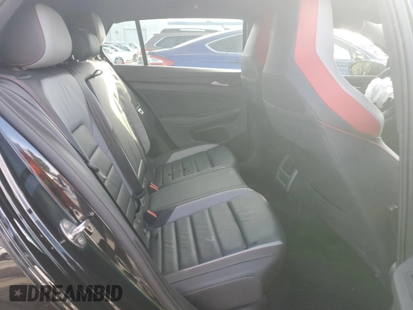 2022 Volkswagen Golf GTI SE with VIN WVW487CD9NW188488, listed as a Copart auction lot 43479685 with 25,007 mi miles and Salvage Title. Bid and sale history available at carsss.com. Image 10.